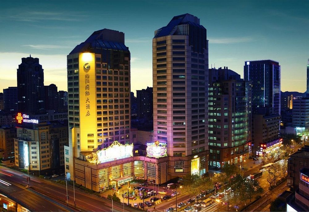 Zhejiang International Hotel Hangzhou Exterior foto